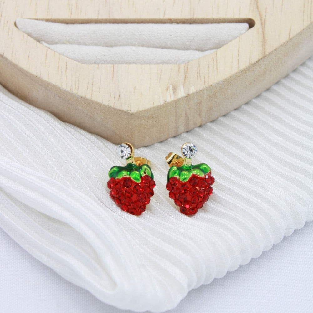 Aretes de Fresas